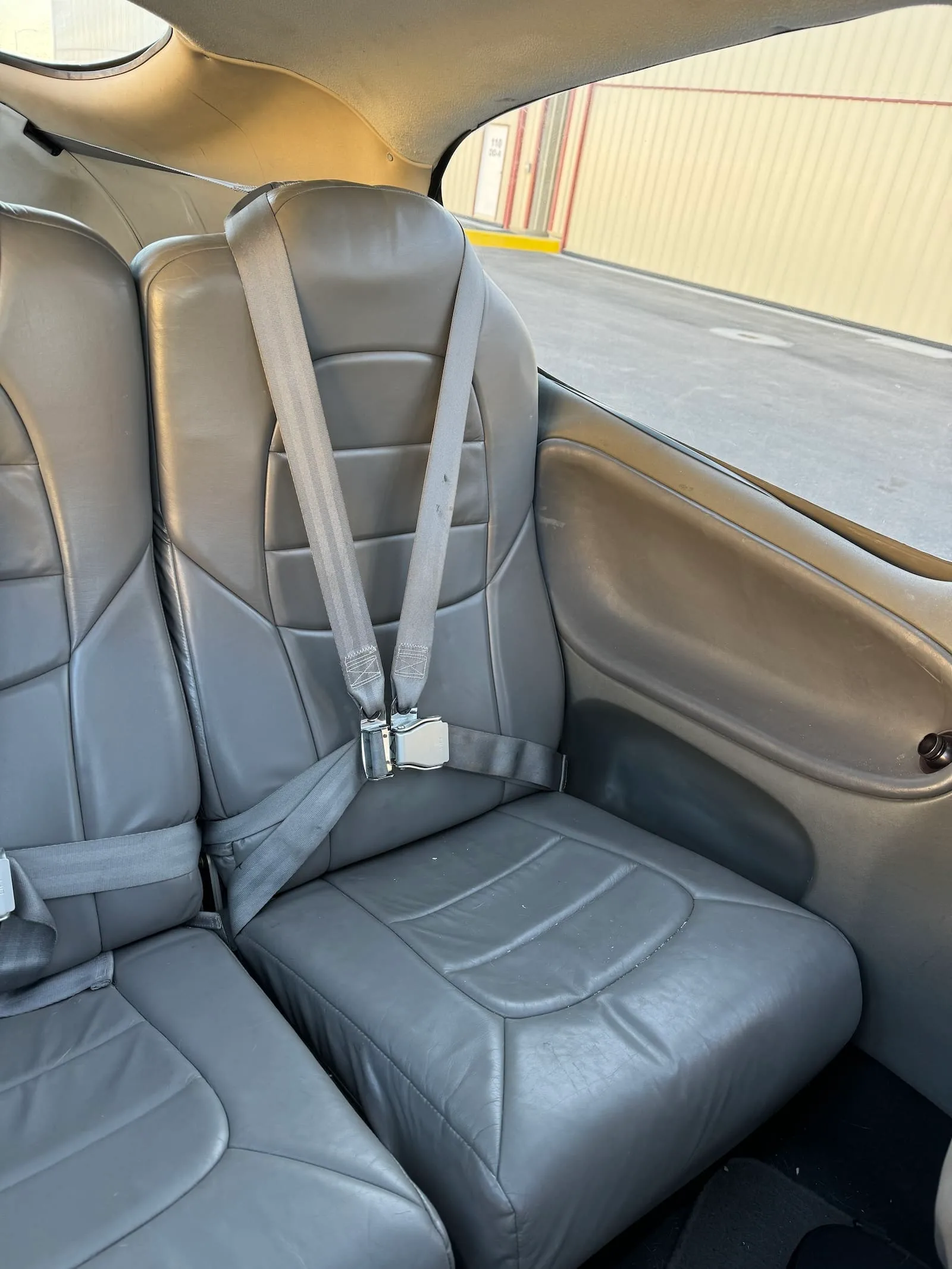Cabin interior of a 2002 Cirrus SR22.