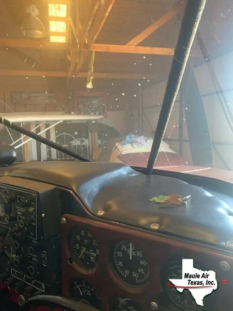 Cabin interior of a 1958 Piper Tri Pacer.