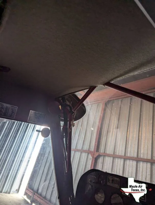 Cabin interior of a 1965 Champion 7ECA.