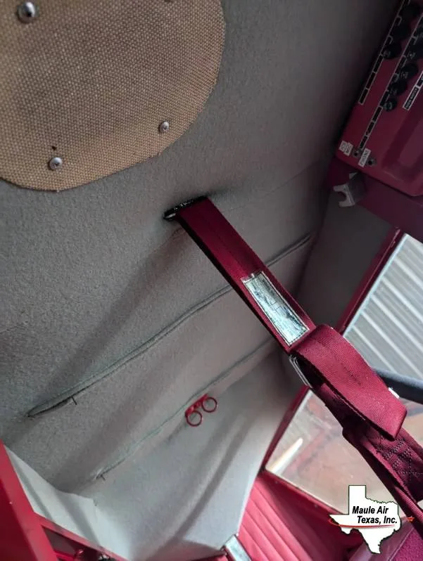 Cabin interior of a 1965 Champion 7ECA.