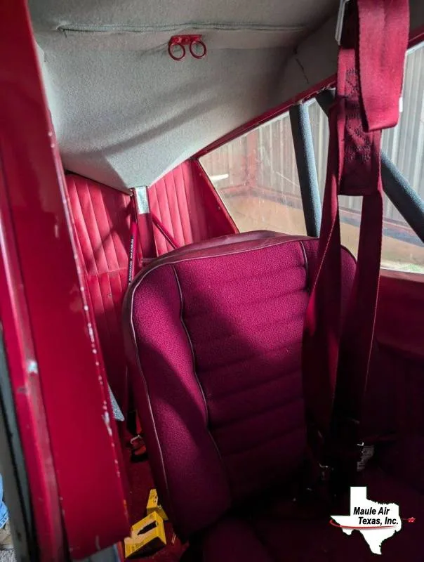 Cabin interior of a 1965 Champion 7ECA.