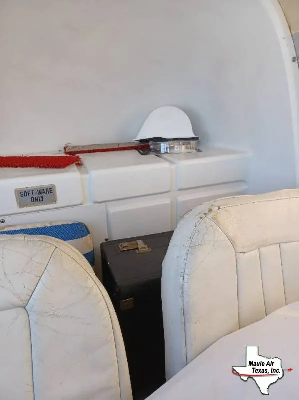 Cabin interior of a 1965 Piper PA-28-140.