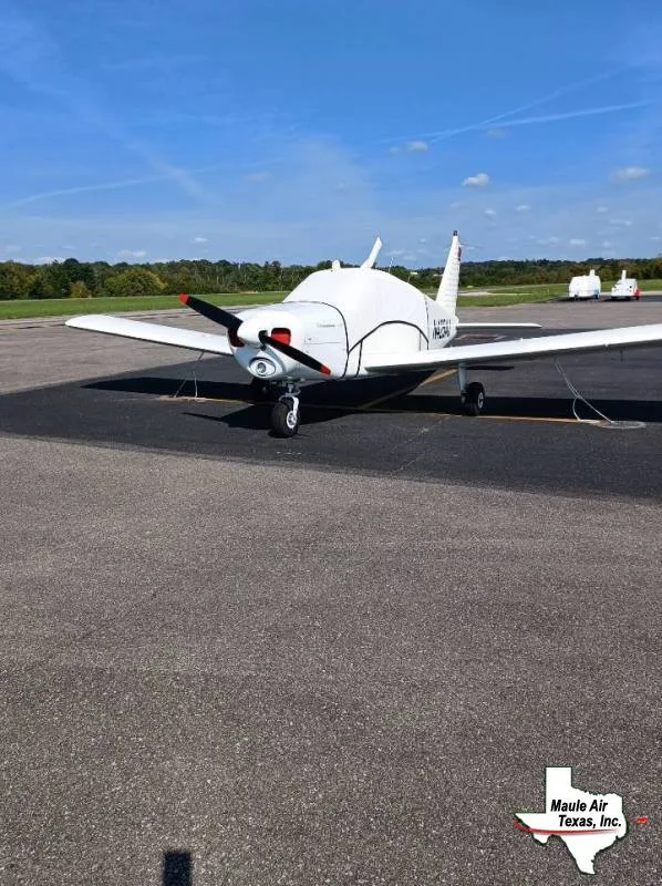 Exterior view of a 1965 Piper PA-28-140.