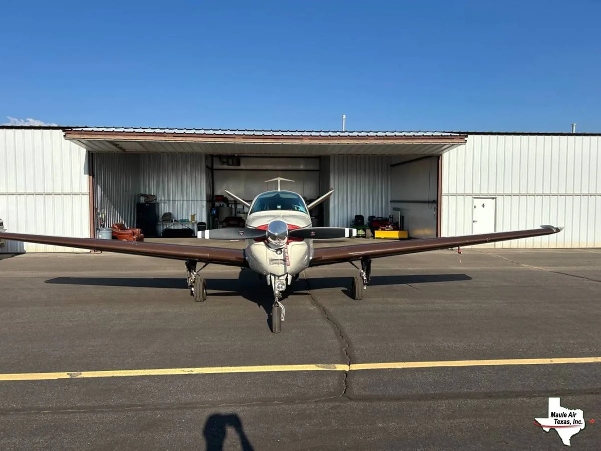 Exterior view of a 1966 Beechcraft V35.