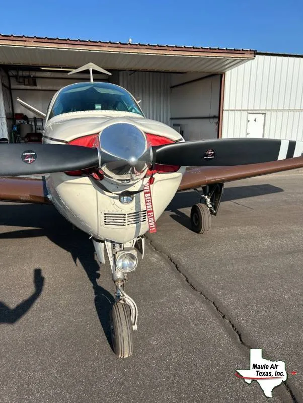 Exterior view of a 1966 Beechcraft V35.