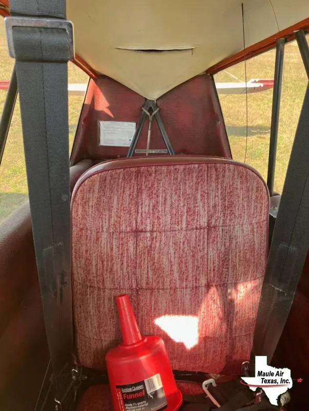 Cabin interior of a 1966 Champion 7GCBC.