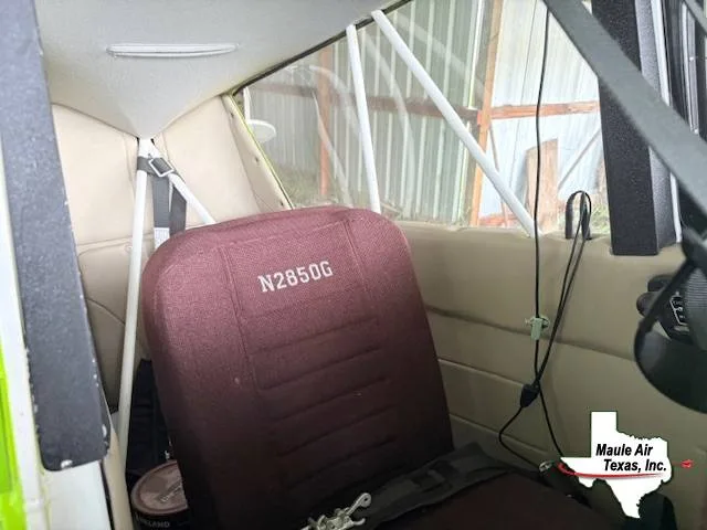 Cabin interior of a 1967 Champion 7ECA - 150HP.