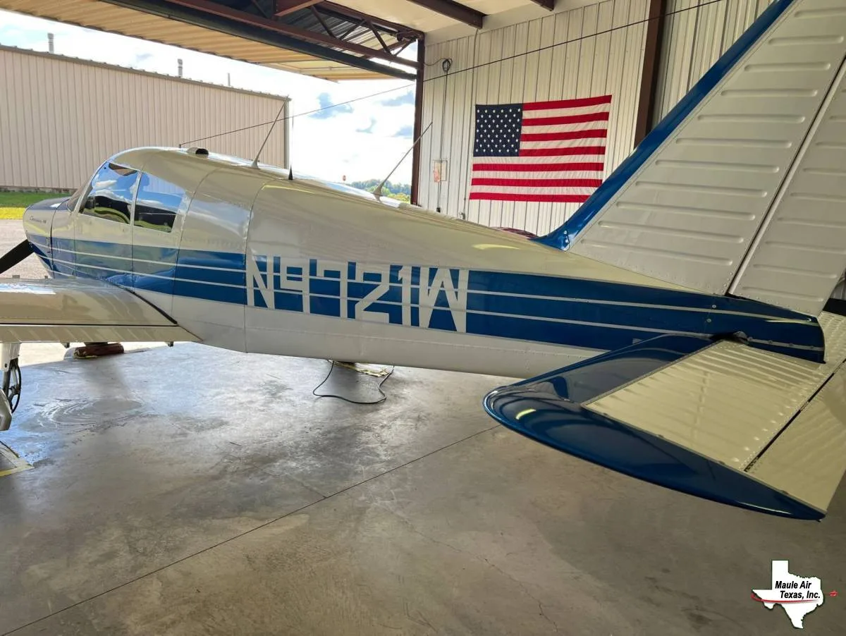 Exterior view of a 1967 Piper Cherokee PA-28-140.