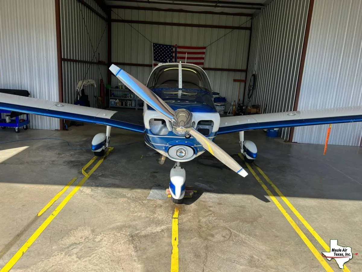Exterior view of a 1967 Piper Cherokee PA-28-140.