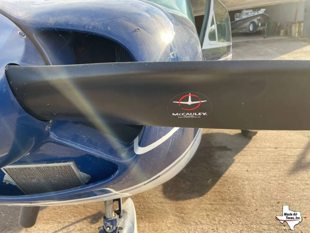 Engine detail of a 1968 Cessna 177 Cardinal.