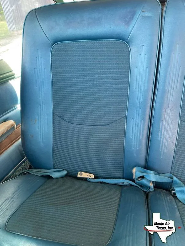 Cabin interior of a 1968 Cessna 177 Cardinal.