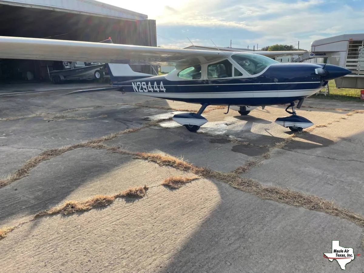 Exterior view of a 1968 Cessna 177 Cardinal.
