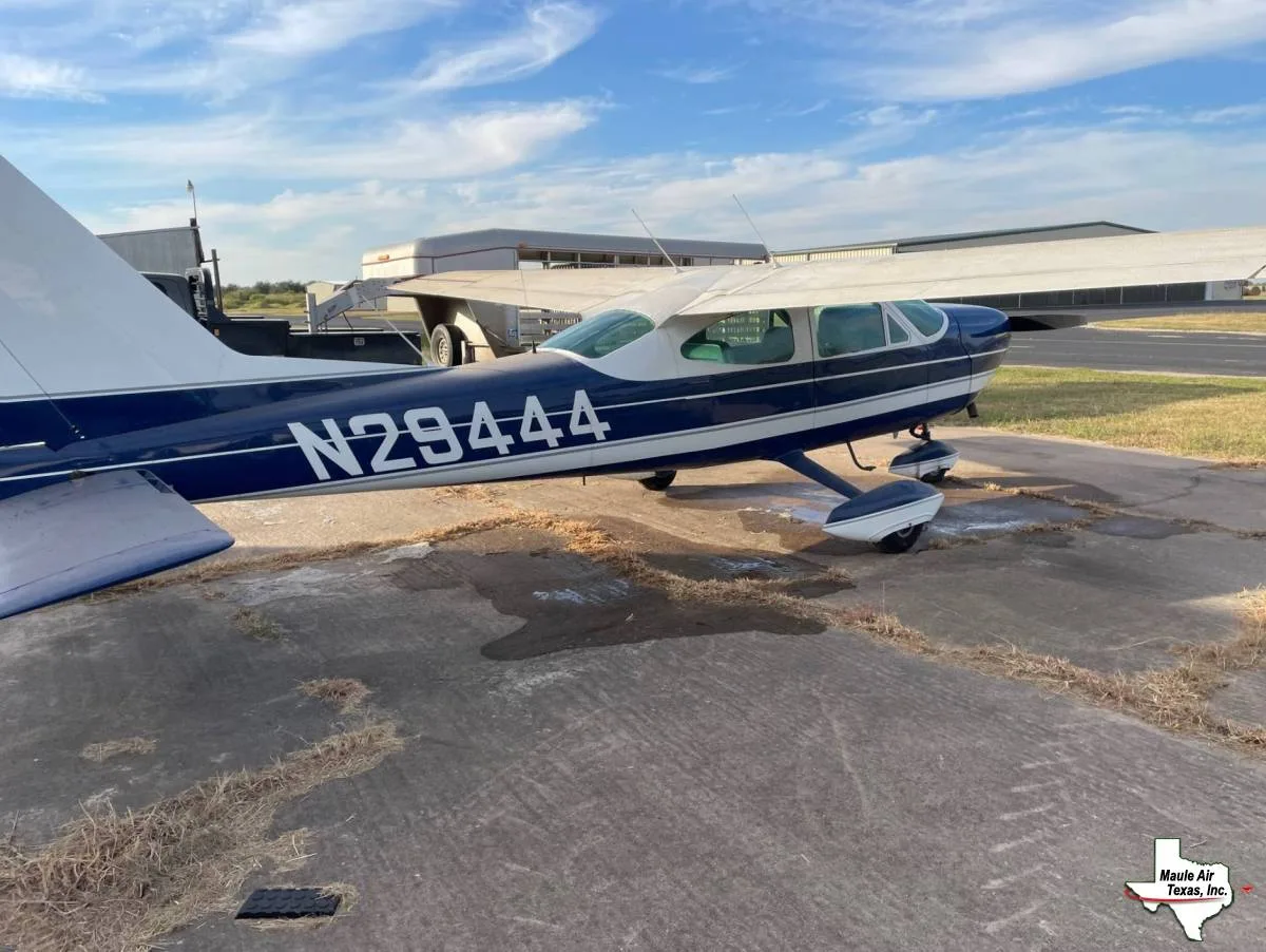 Exterior view of a 1968 Cessna 177 Cardinal.