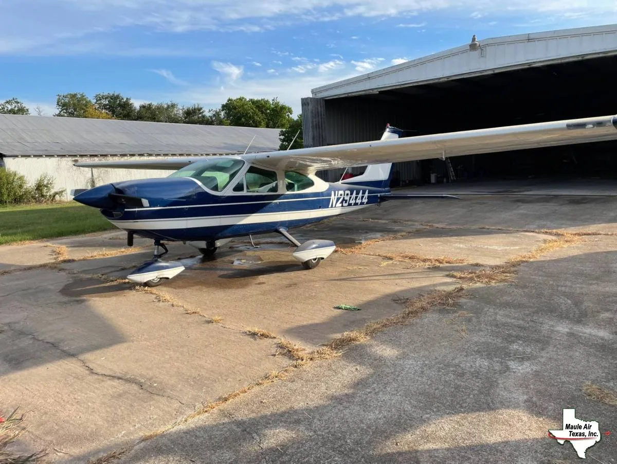Exterior view of a 1968 Cessna 177 Cardinal.