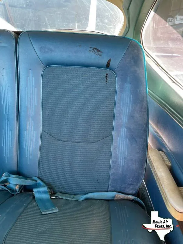 Cabin interior of a 1968 Cessna 177 Cardinal.