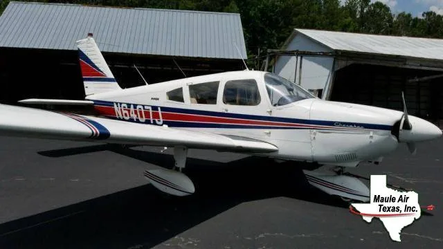 Exterior view of a 1968 Piper Cherokee PA-28-180.