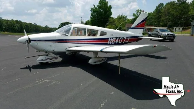 Cabin interior of a 1968 Piper Cherokee PA-28-180.