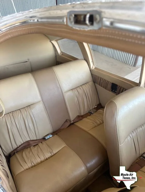 Cabin interior of a 1968 Piper PA-28-180 Cherokee.