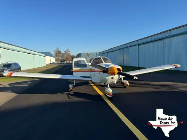 Exterior view of a 1969 Piper Cherokee PA-28-180.