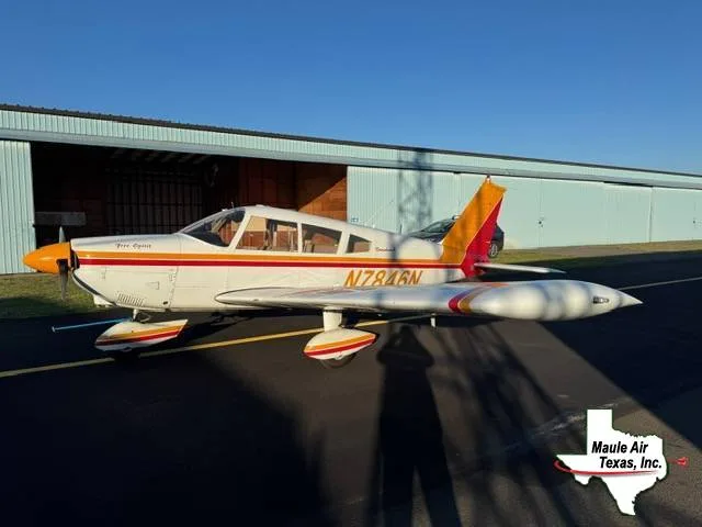 Marketing image of a 1969 Piper Cherokee PA-28-180.