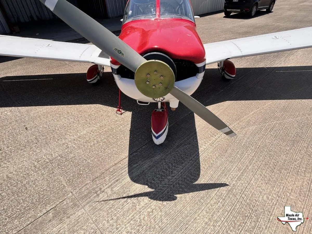 Exterior view of a 1969 Piper PA-28-180.