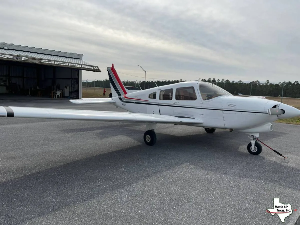 Exterior view of a 1979 Piper PA-28-201T Turbo Dakota.