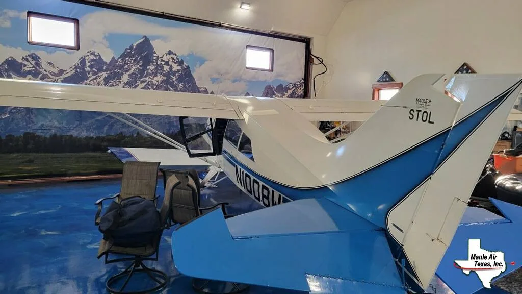 Cabin interior of a 1996 Maule M-7-235B Super Rocket.