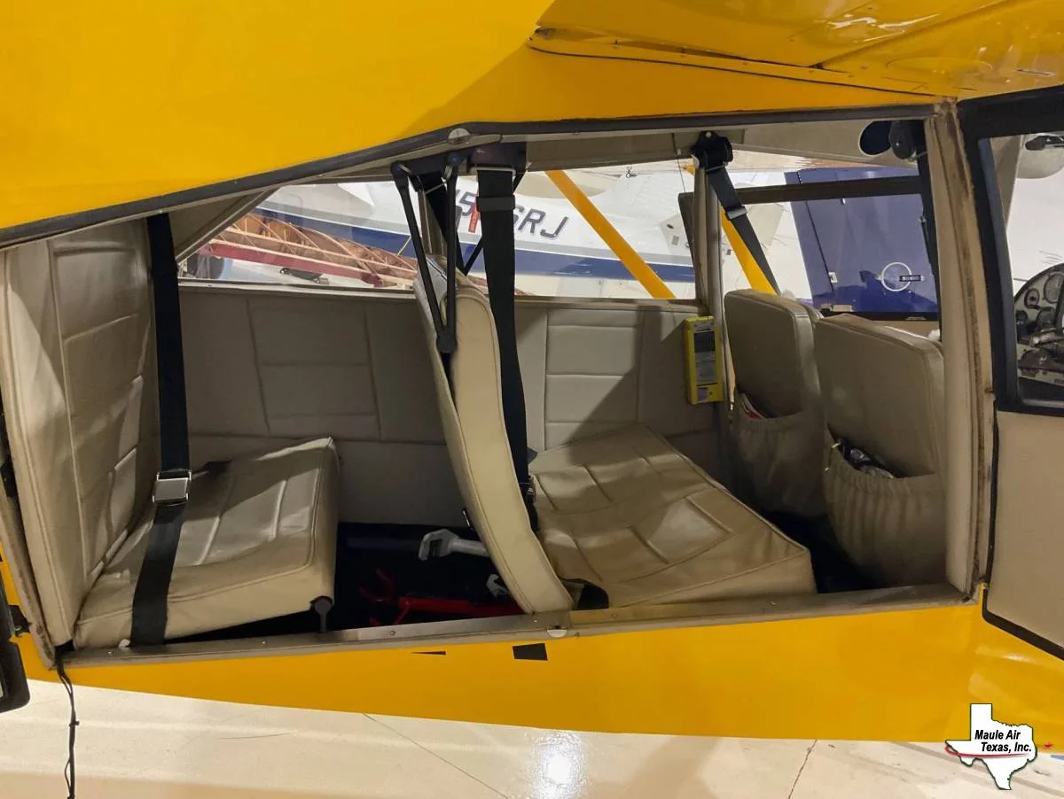 Cabin interior of a 2000 Maule M-7-260C Orion.