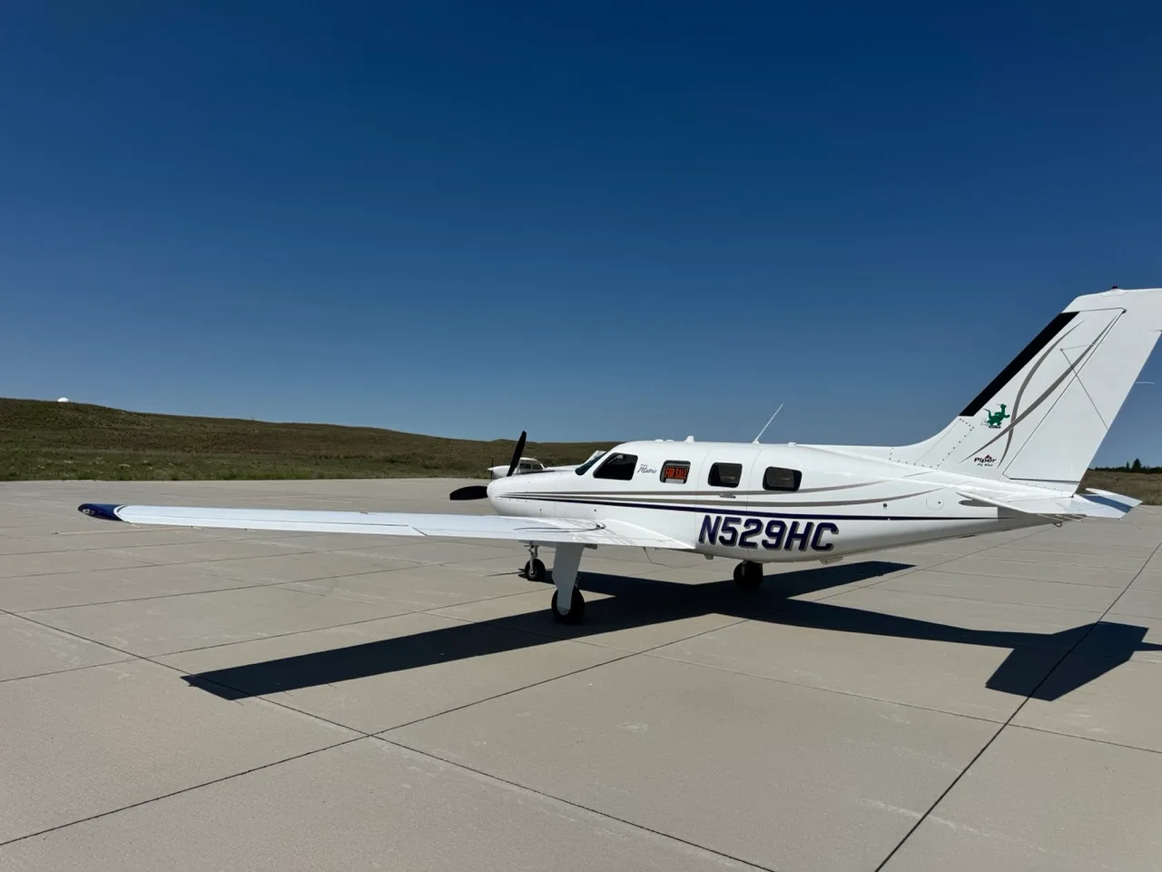 Exterior view of a 2008 Piper Matrix.