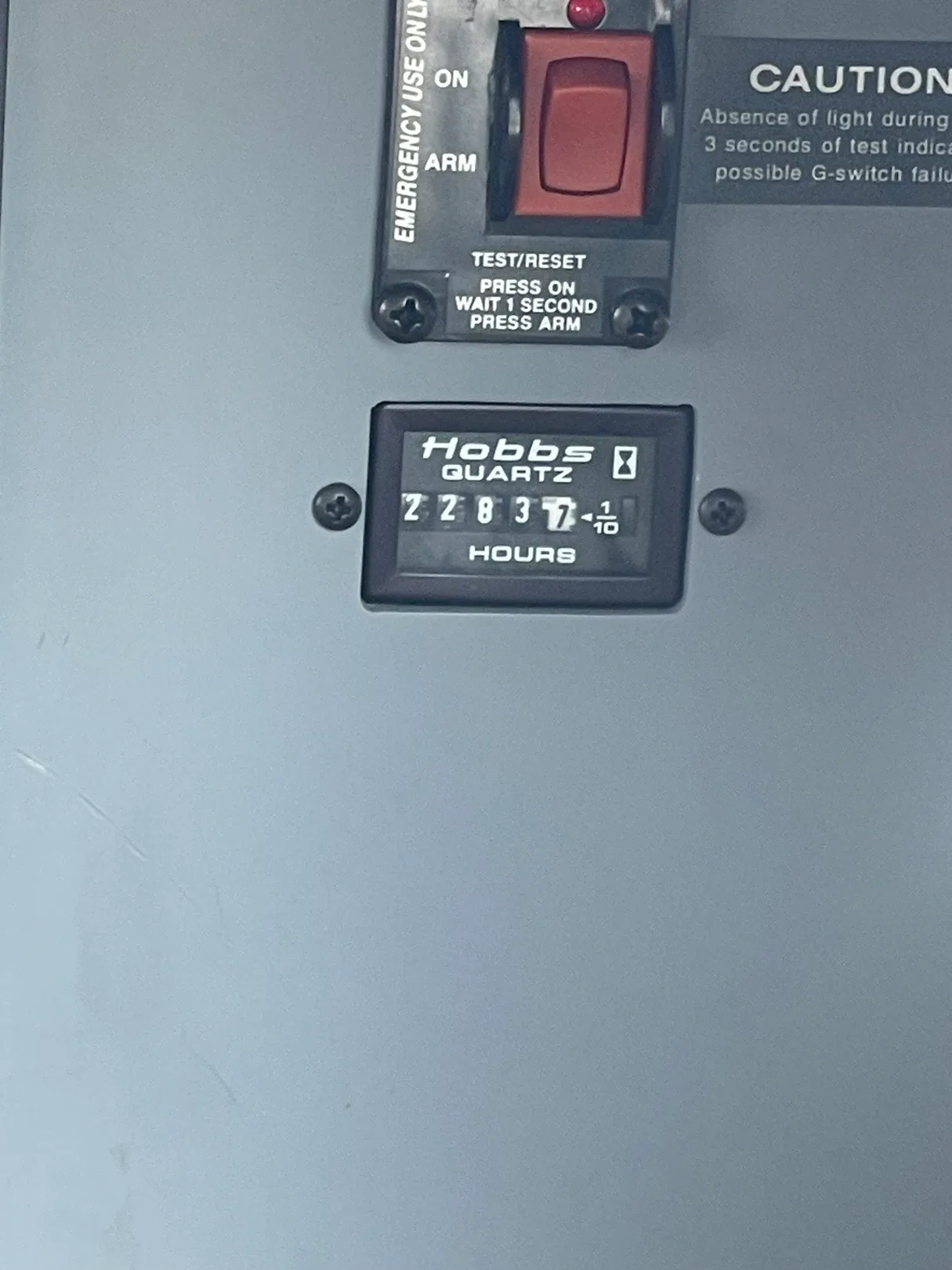 Avionics suite of a 2008 Piper PA46-500TP Meridian.