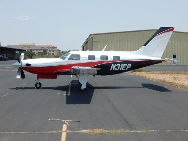 Exterior view of a 2010 Piper Meridian PA46 – 500TP.