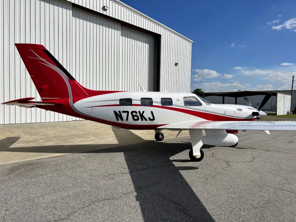 Exterior view of a 2013 Piper MERIDIAN.