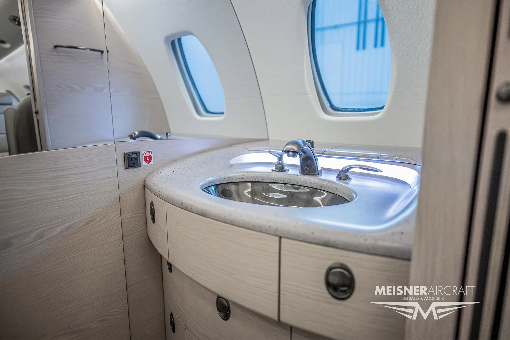 Cabin interior of a 2006 Cessna citation sovereign sn 680 0105.