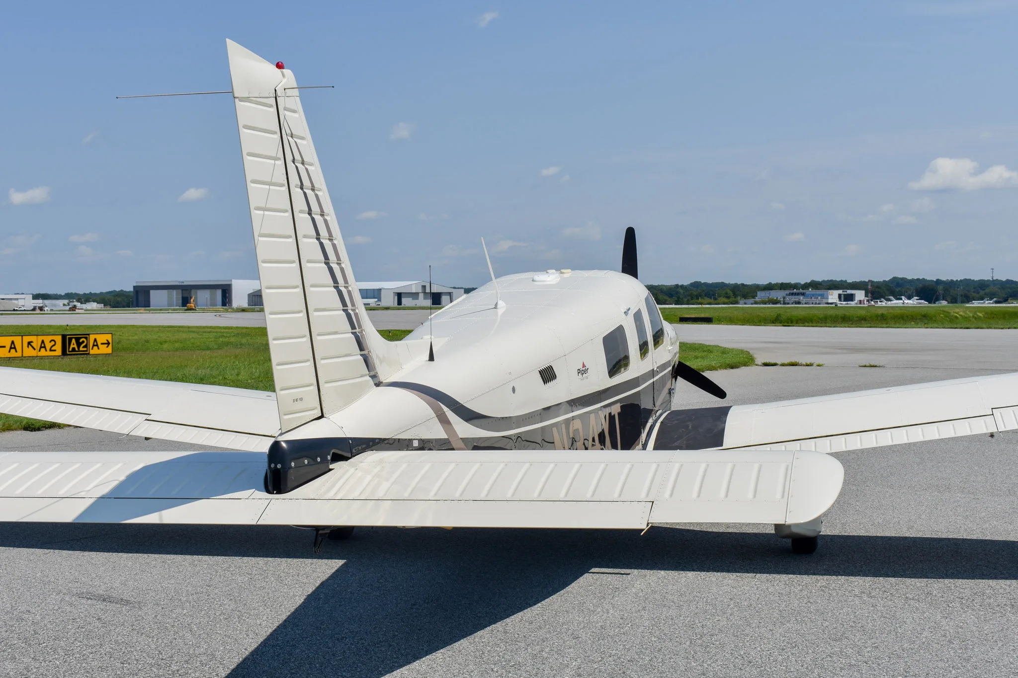 Exterior view of a 2005 Piper 6XT N34XT - $469,000.