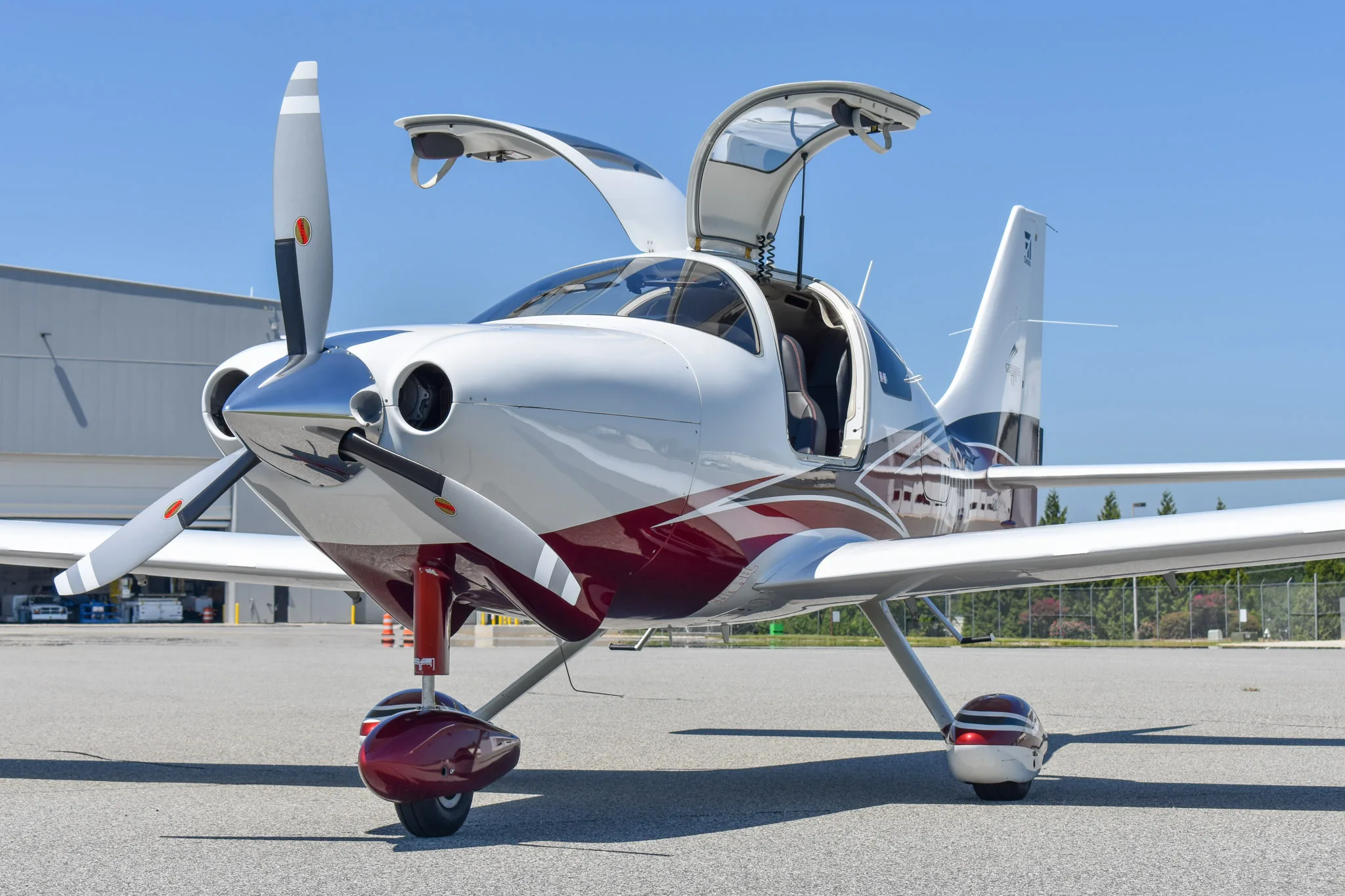Exterior view of a 2013 Cessna TTX N240DJ - $599,000 w/ TTX School.