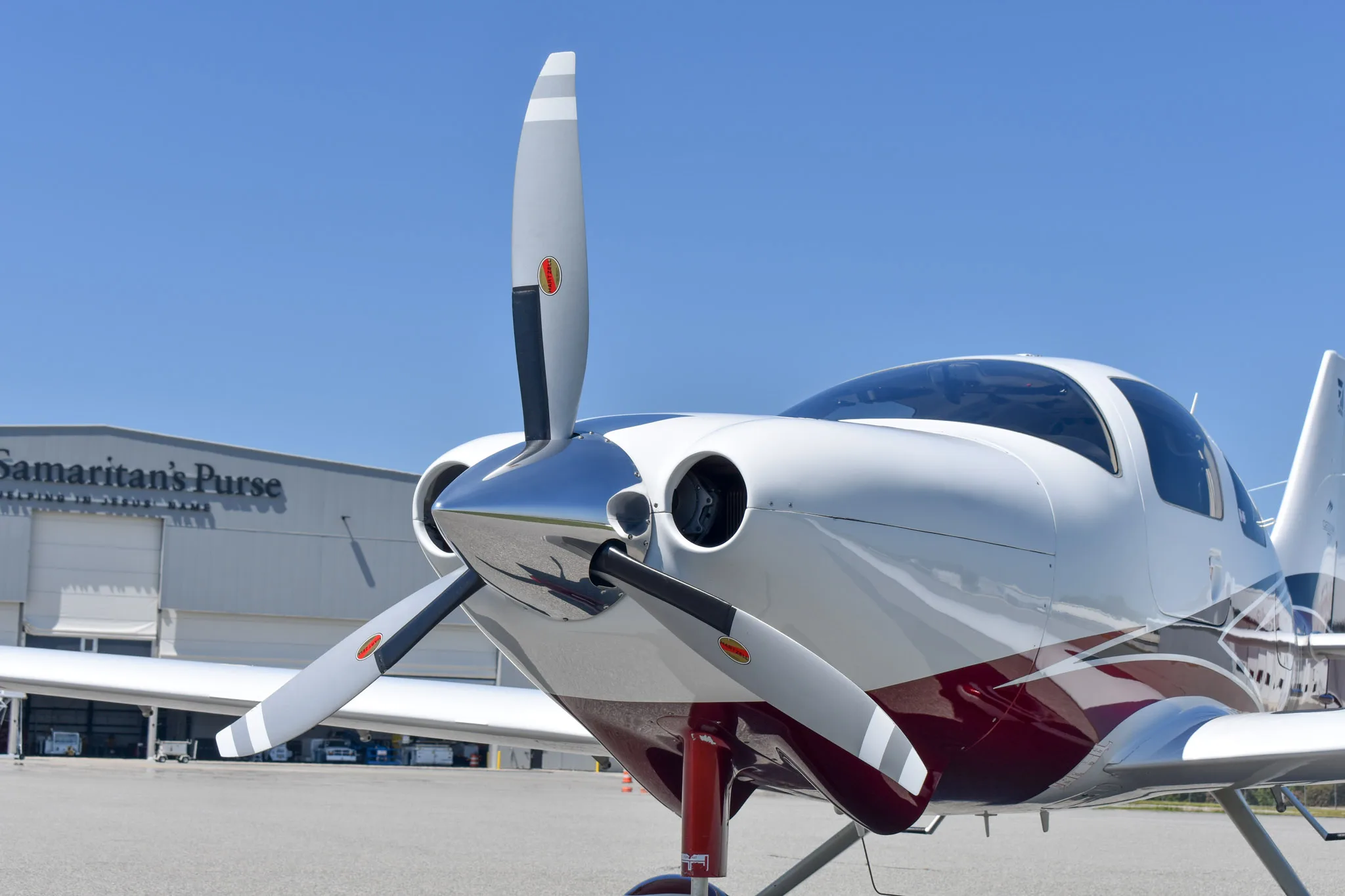 Exterior view of a 2013 Cessna TTX N240DJ - $599,000 w/ TTX School.