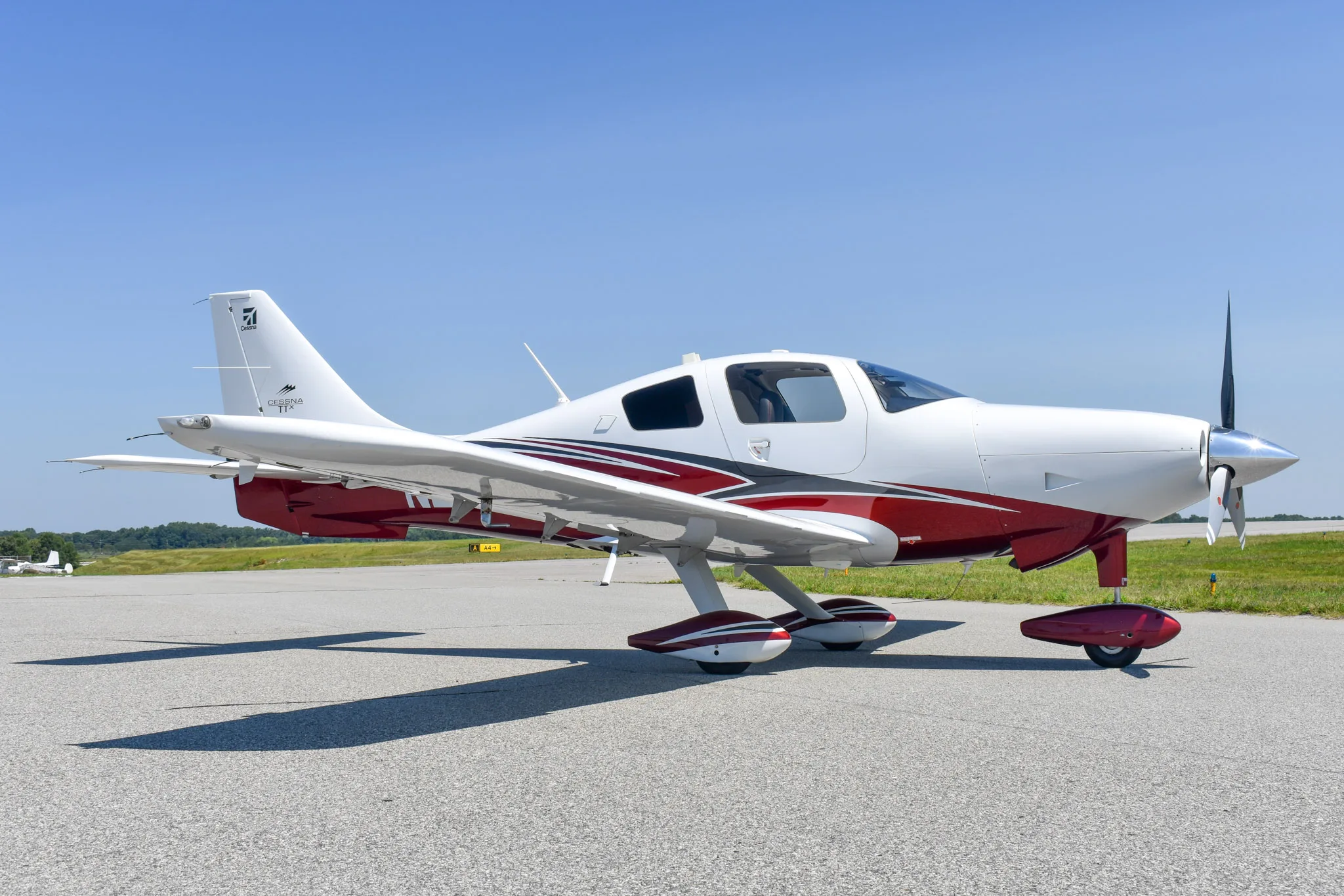 Exterior view of a 2013 Cessna TTX N240DJ - $599,000 w/ TTX School.