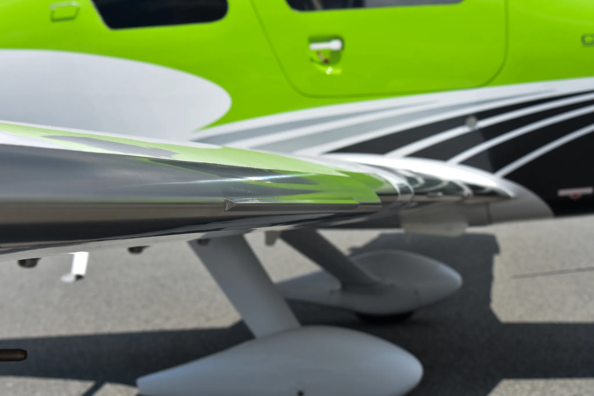 Engine detail of a 2014 Cessna TTX.