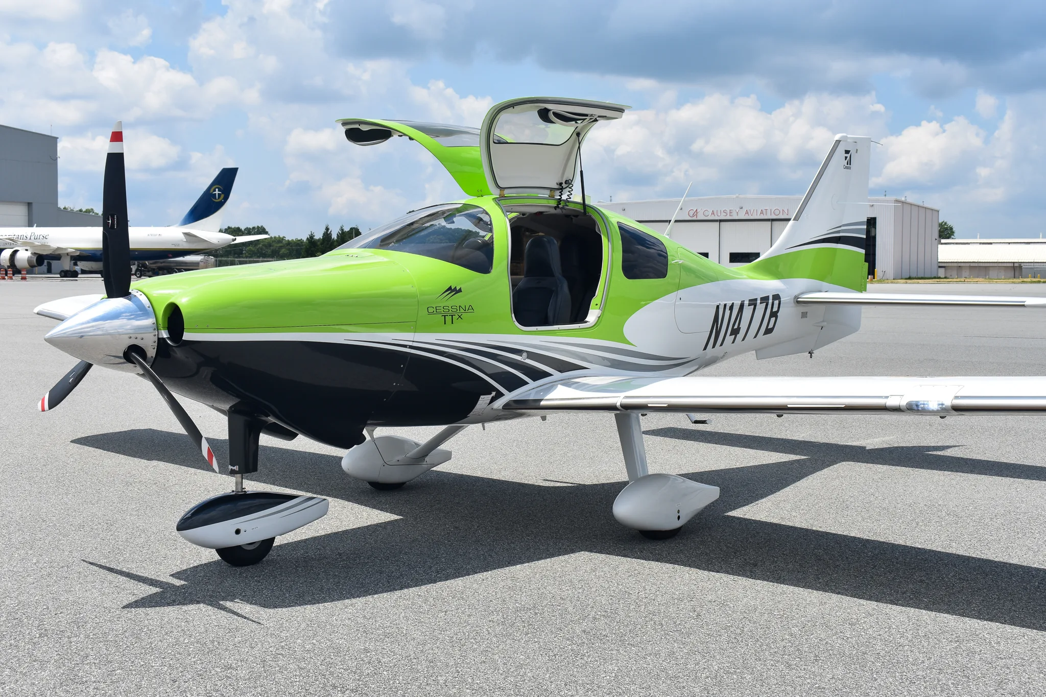Marketing image of a 2014 Cessna TTX.