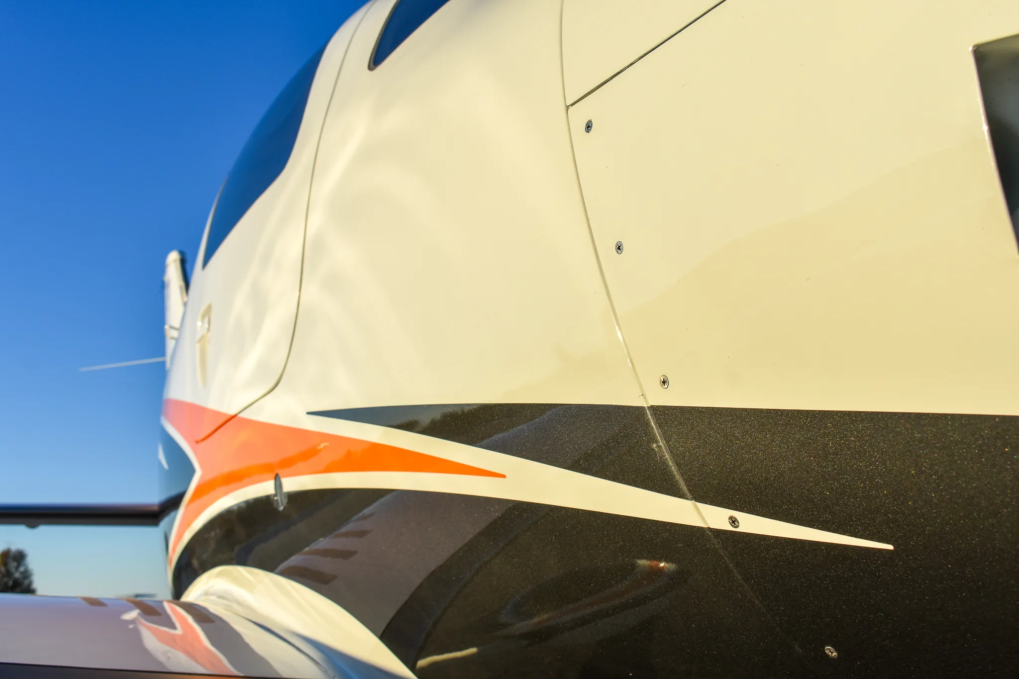 Engine detail of a 2015 Cessna TTX N245VB - $669,000 w/ TTX School.
