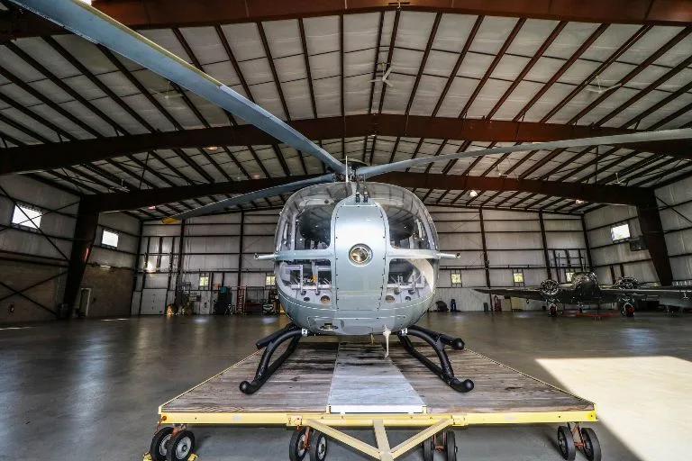 Exterior view of a 2000 Aircraft Eurocopter EC135T1.