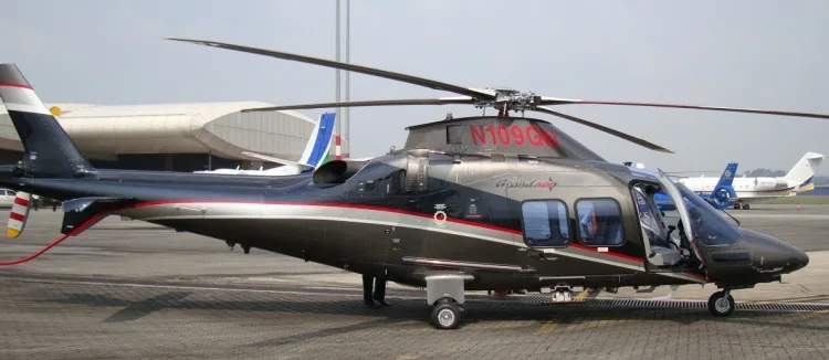Exterior view of a 2011 Aircraft Agusta 109SP GrandNew.
