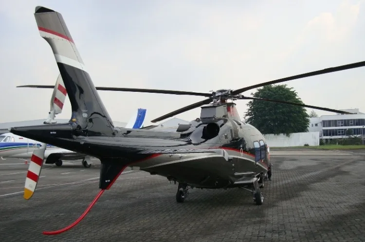 Exterior view of a 2011 Aircraft Agusta 109SP GrandNew.