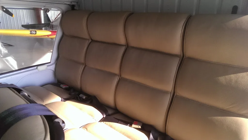 Cabin interior of a 1987 Aircraft AS350B2.