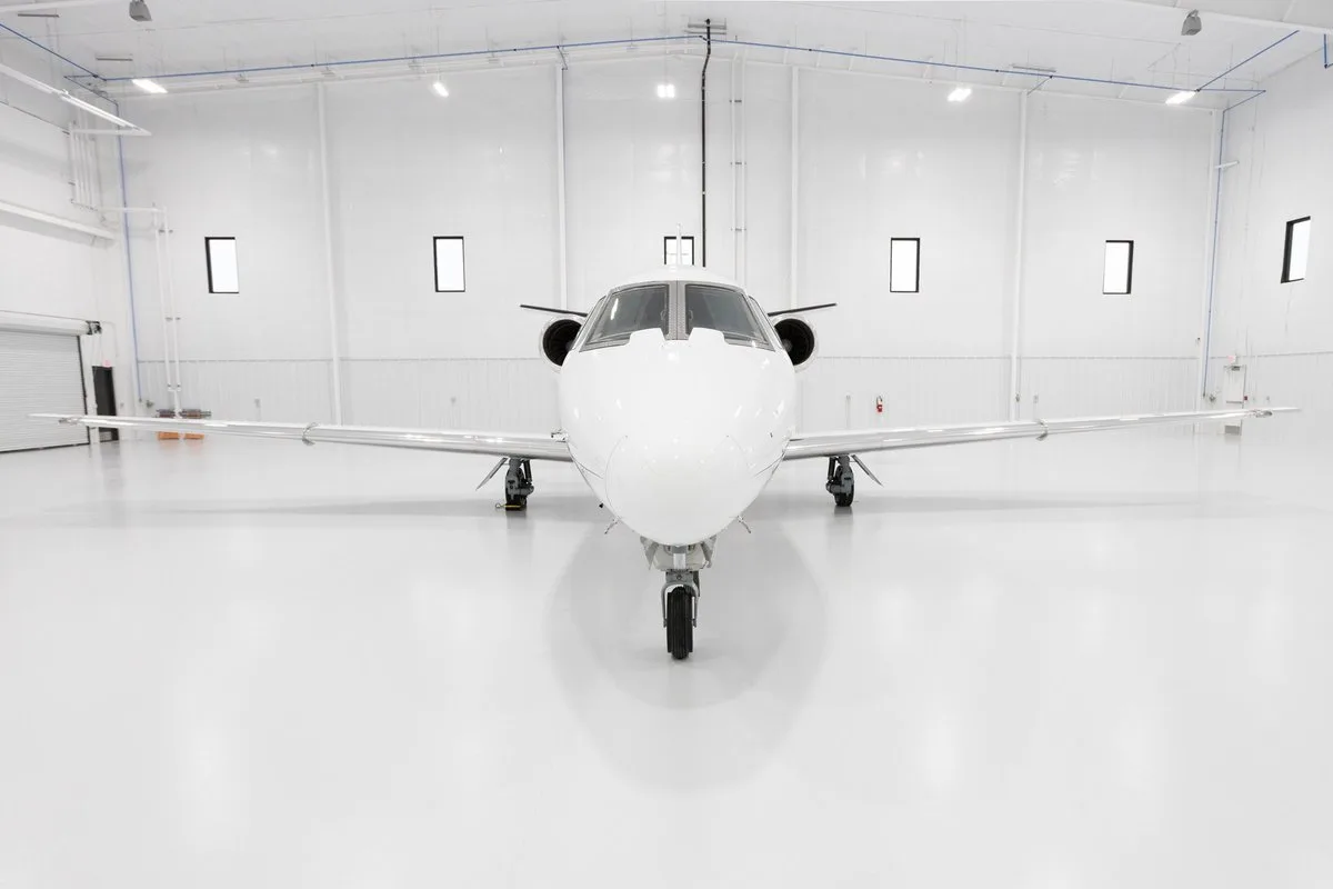 Exterior view of a 2002 Cessna Citation Excel SN 560-5279, N70BC.