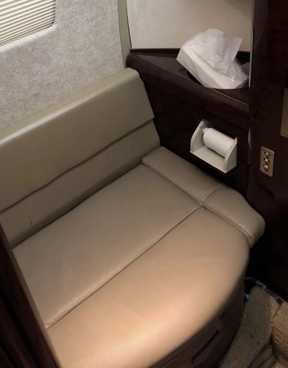 Cabin interior of a 2009 Cessna Citation XLS+ SN 560-6050.