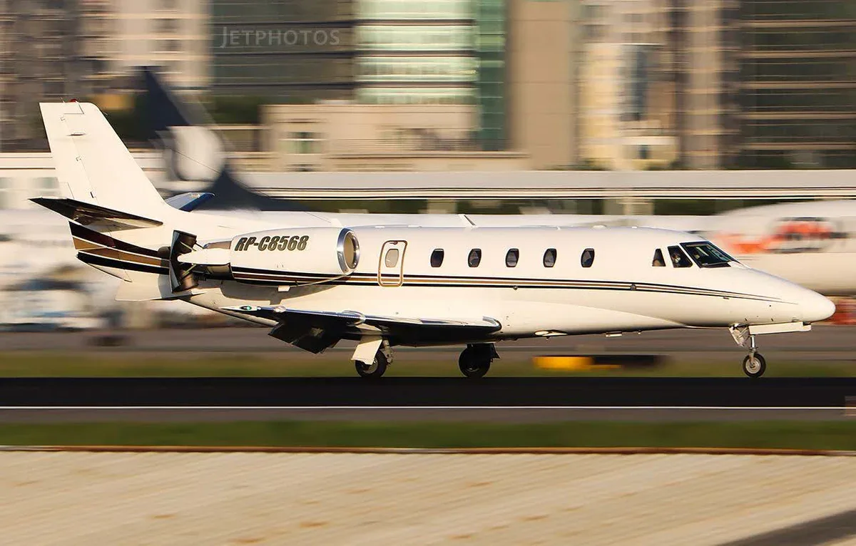 Cabin interior of a 2009 Cessna Citation XLS+ SN 560-6050.