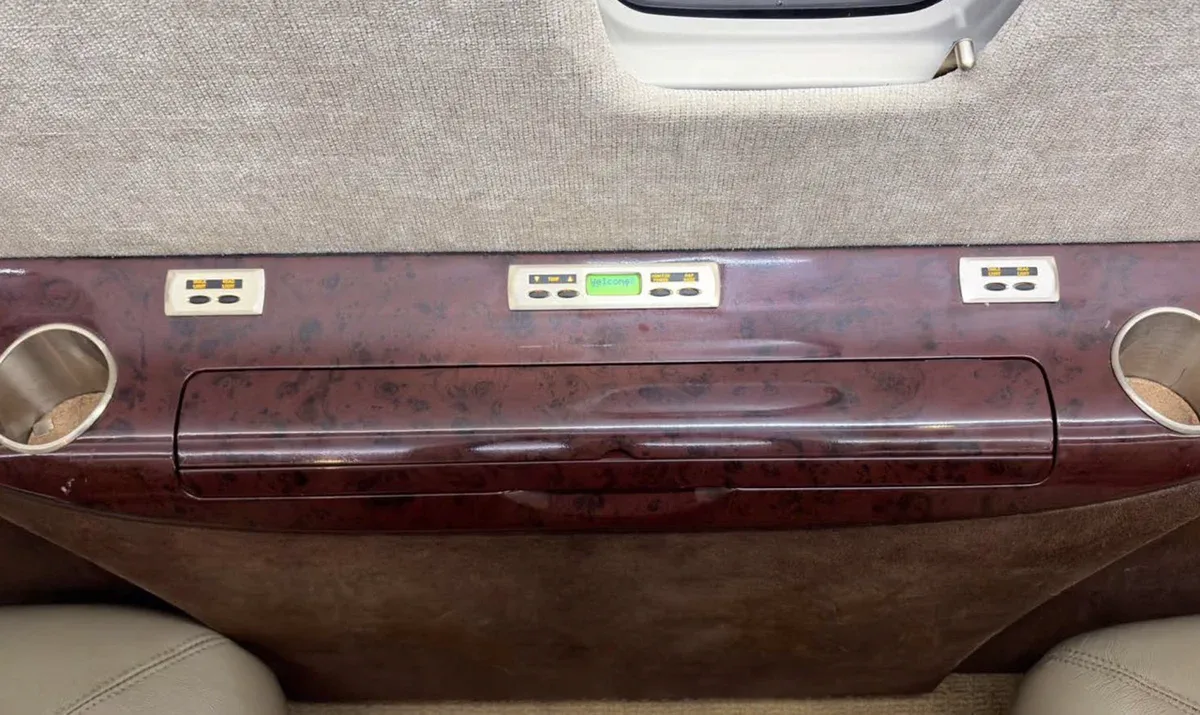 Cabin interior of a 2009 Cessna Citation XLS+ SN 560-6050.