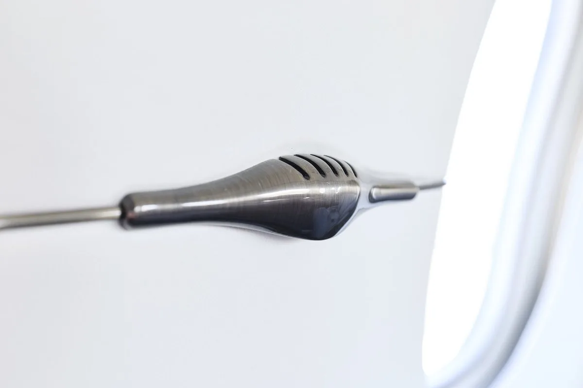 Engine detail of a 2010 Hawker 900XP SN.