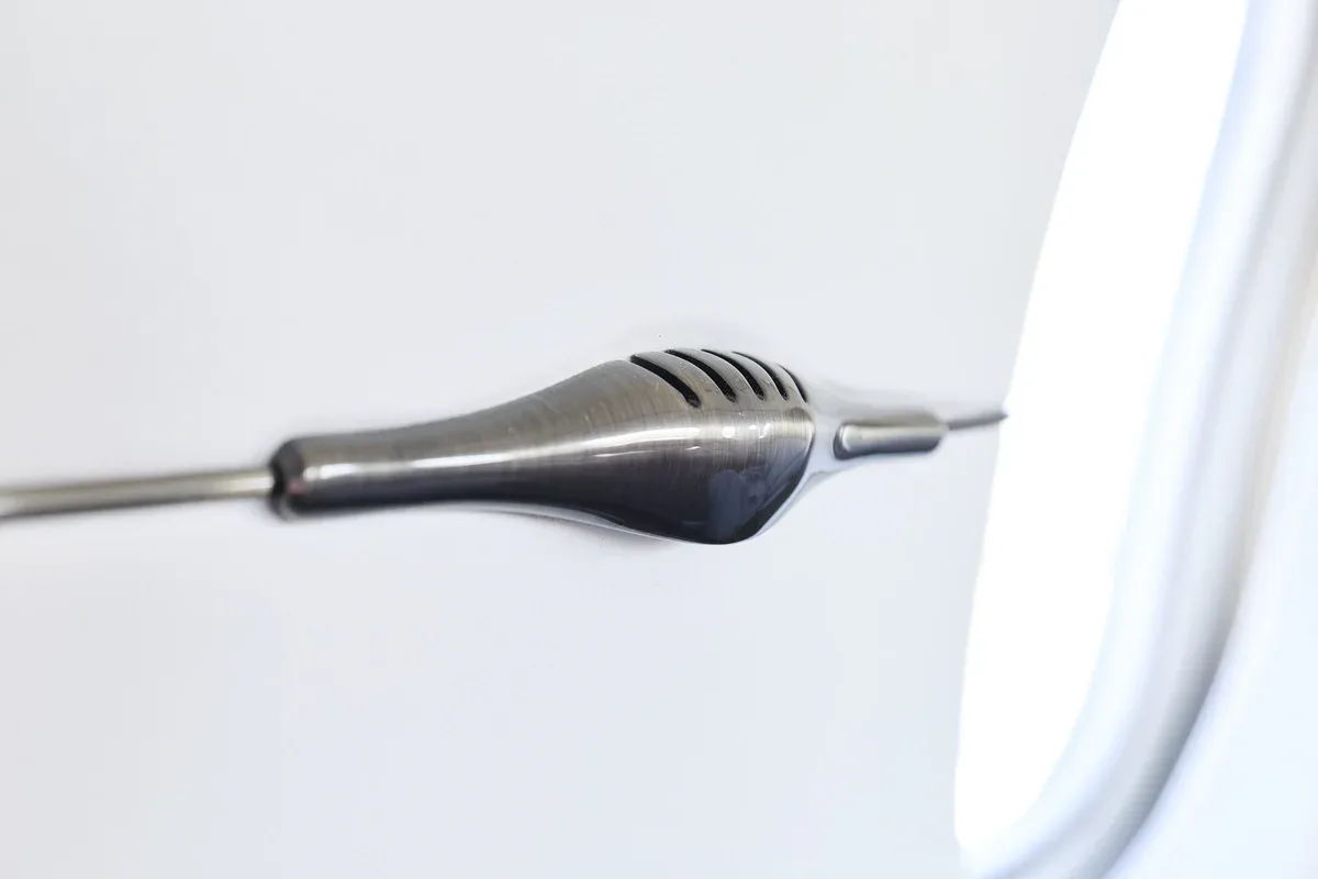 Engine detail of a 2010 Hawker 900XP SN.
